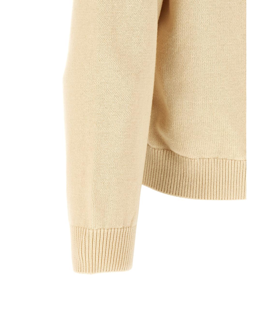 KENZO Бежевый хлопковый кардиган, фото 4