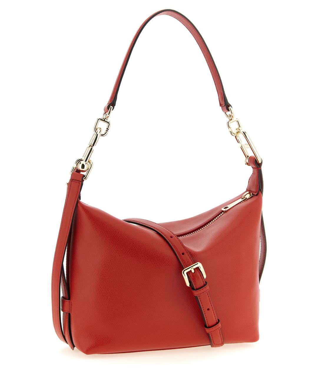 FURLA Красная кожаная сумка через плечо, фото 2