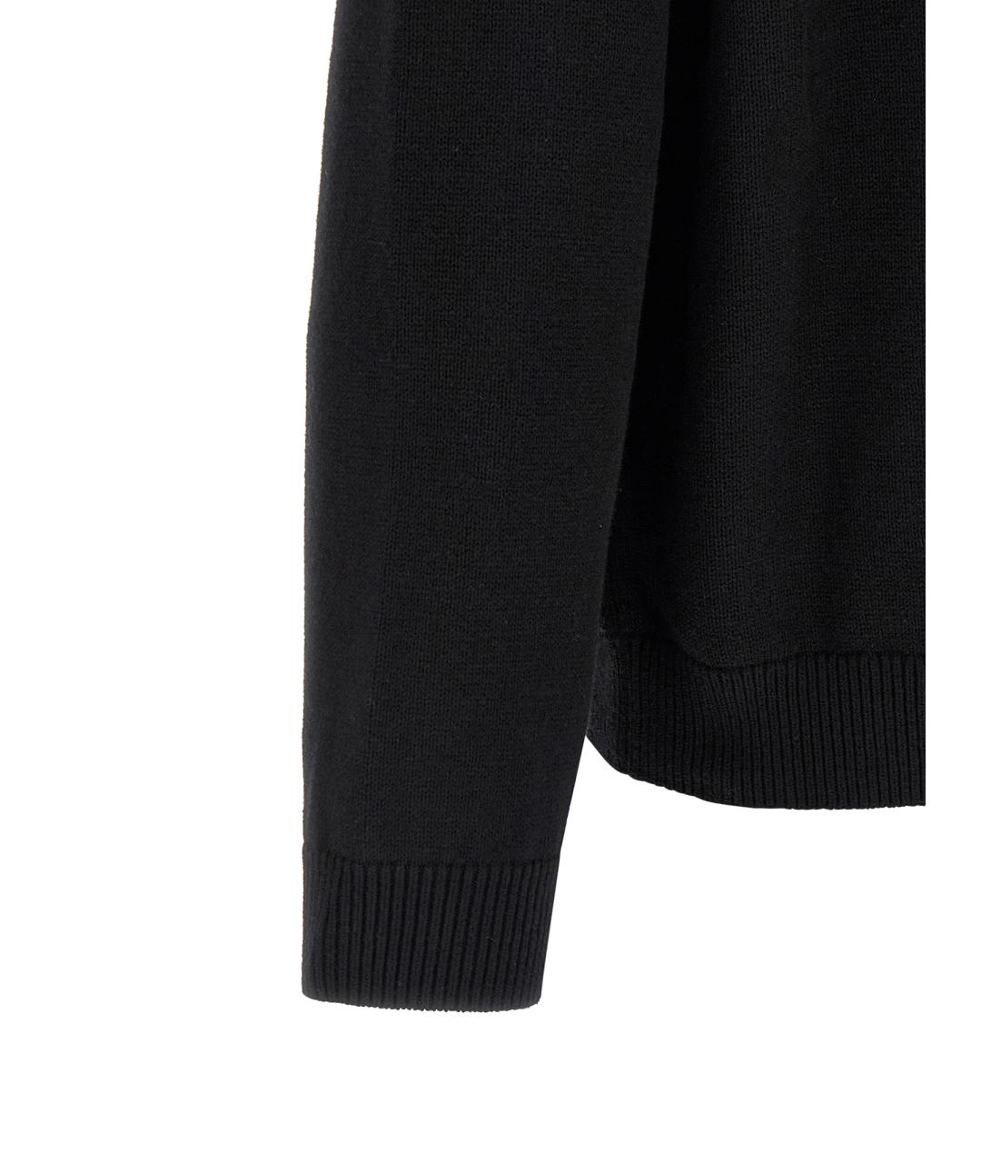 KENZO Черный шерстяной джемпер / свитер, фото 4