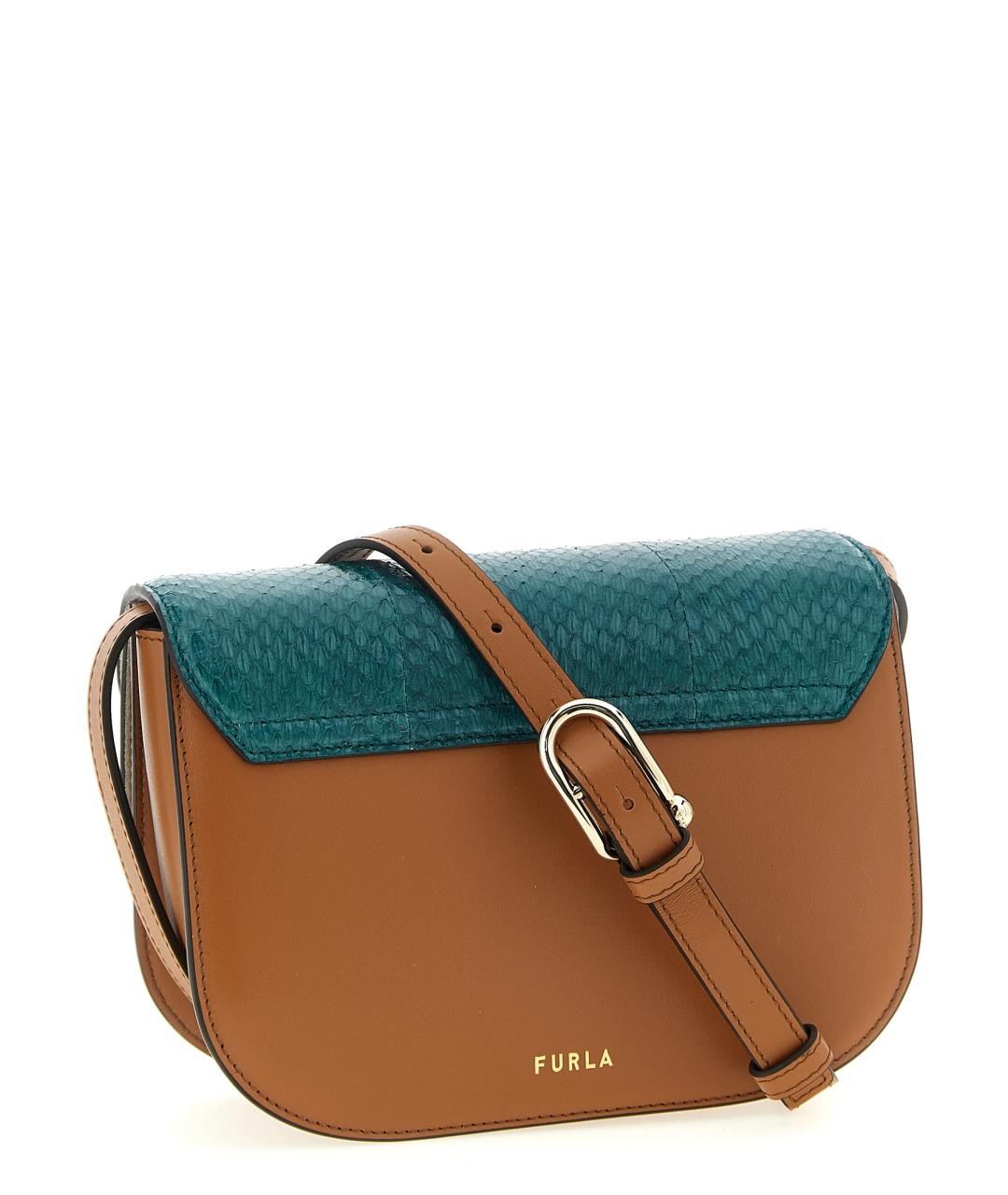 FURLA Мульти кожаная сумка через плечо, фото 2