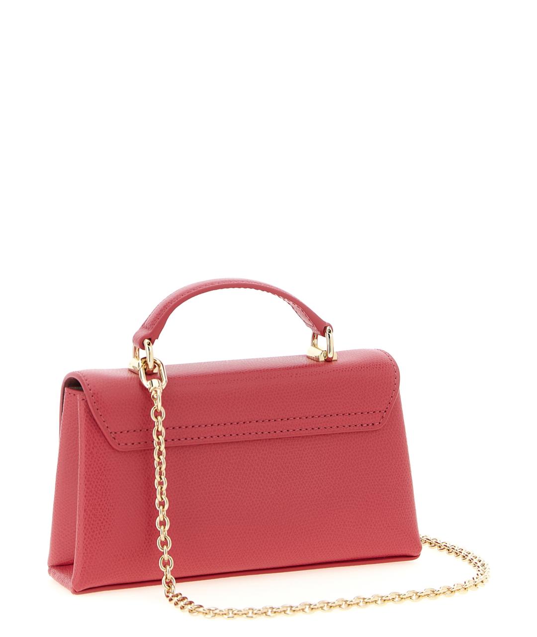 FURLA Фуксия кожаная сумка через плечо, фото 2