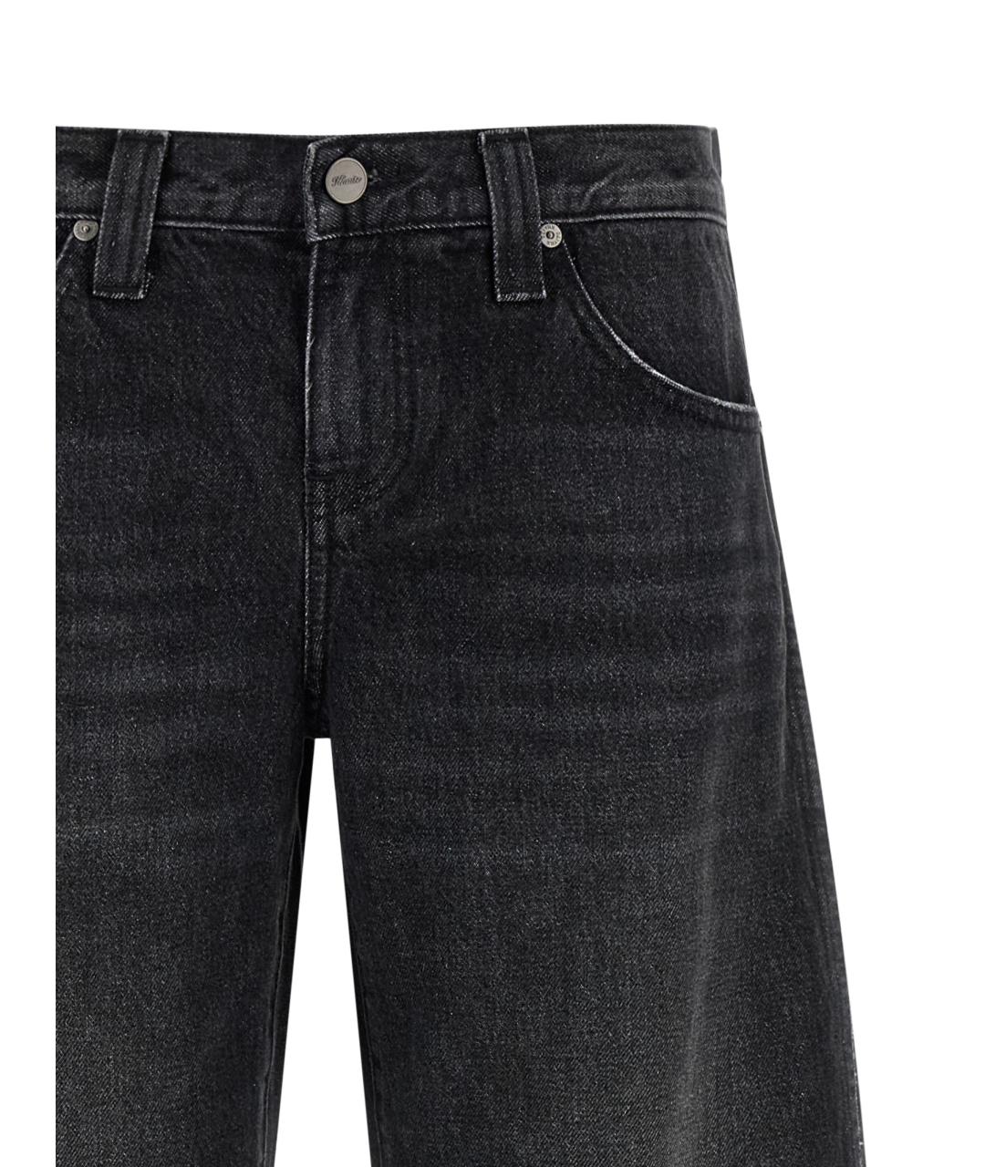 KHAITE Серые хлопковые прямые джинсы, фото 3