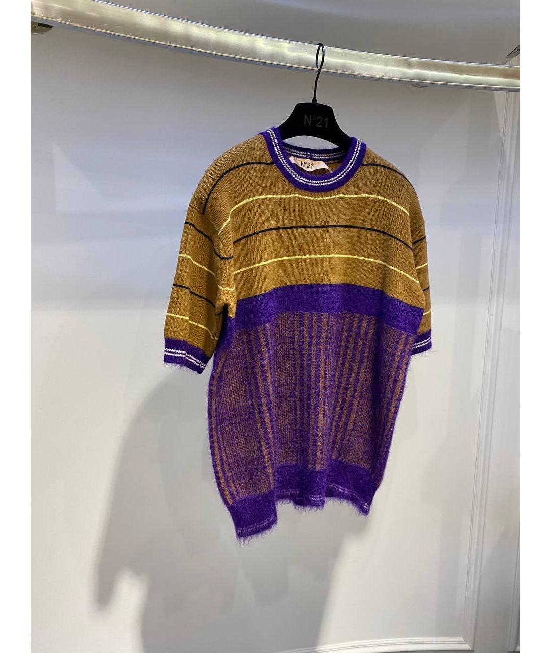 NO. 21 Мульти шерстяной джемпер / свитер, фото 2
