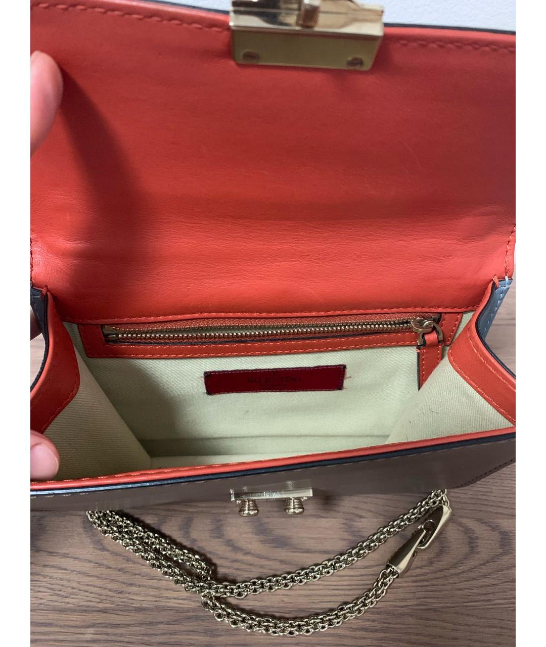 VALENTINO Мульти кожаная сумка через плечо, фото 2