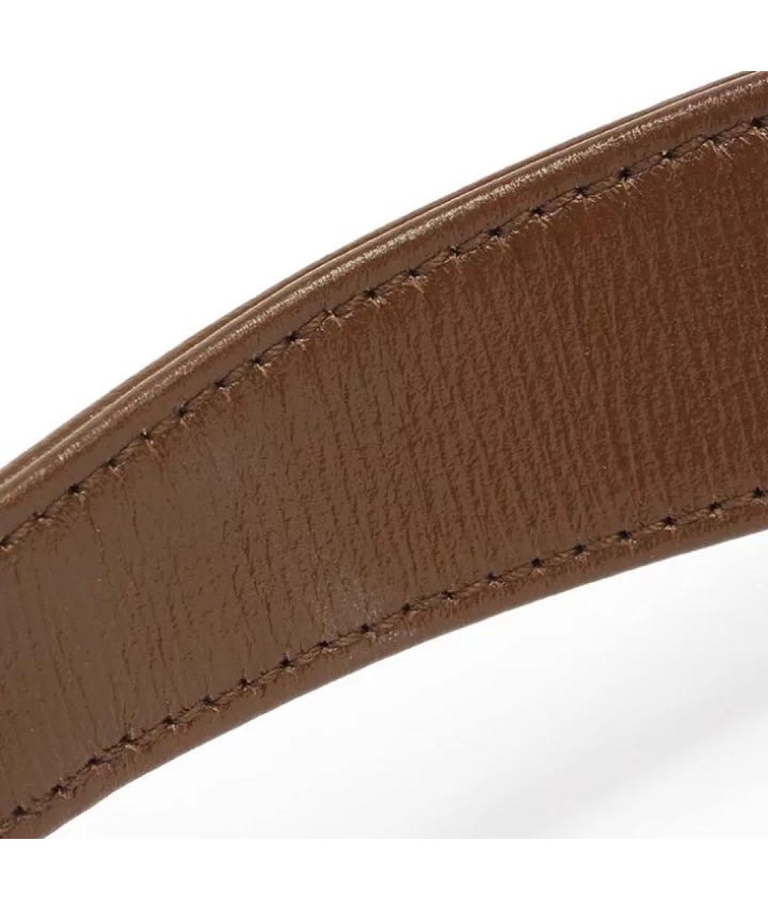 GUCCI Коричневая сумка с короткими ручками, фото 5