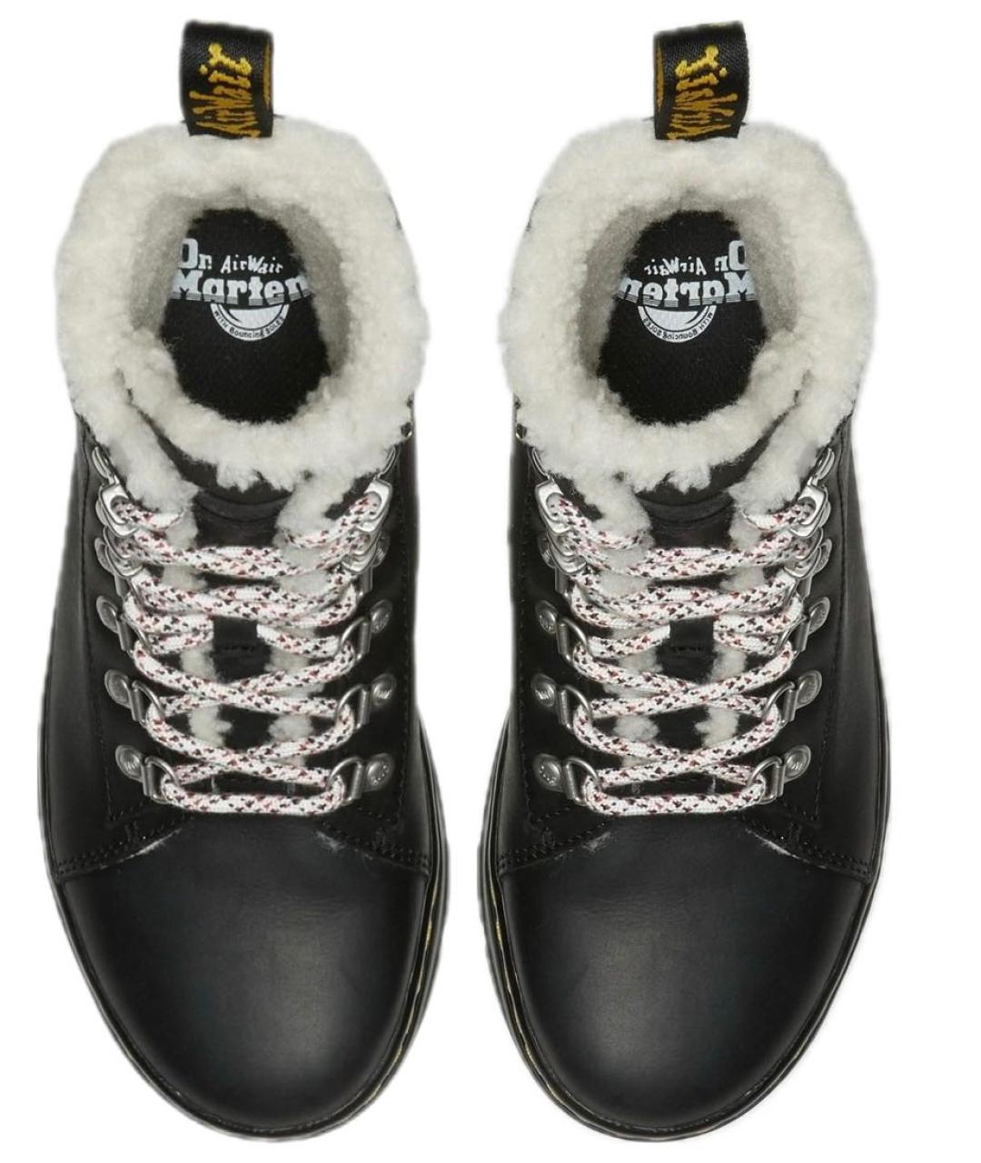 DR. MARTENS Черные кожаные ботинки, фото 2