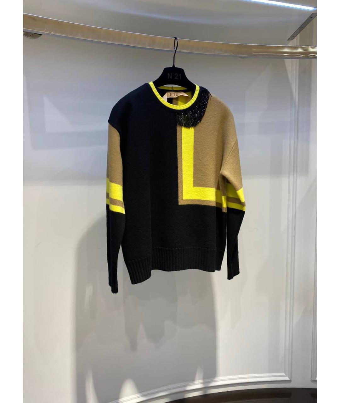 NO. 21 Мульти шерстяной джемпер / свитер, фото 2