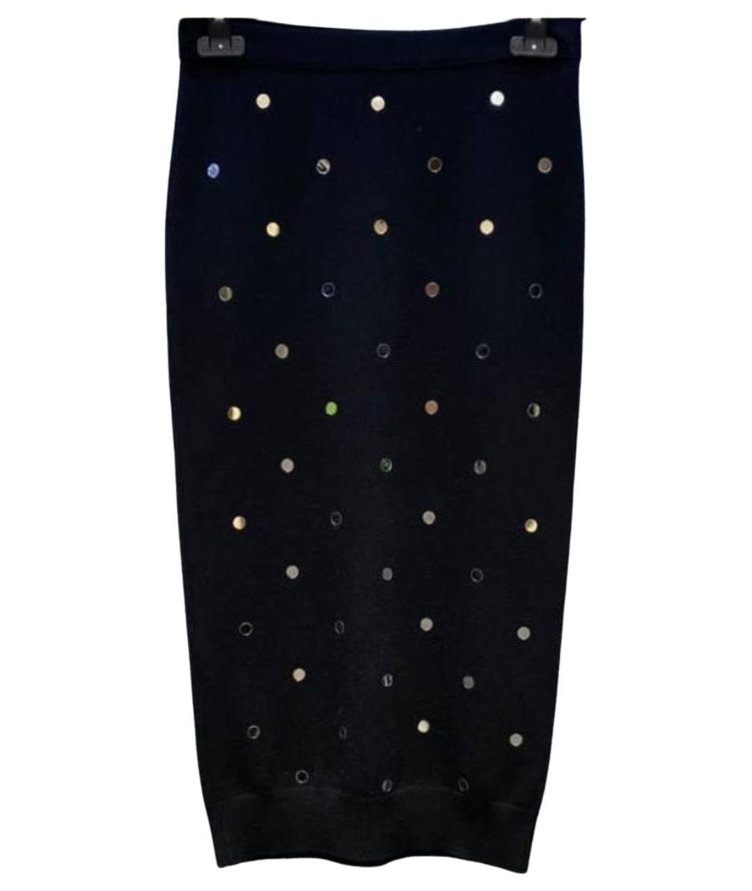 NO. 21 Черная юбка миди, фото 1