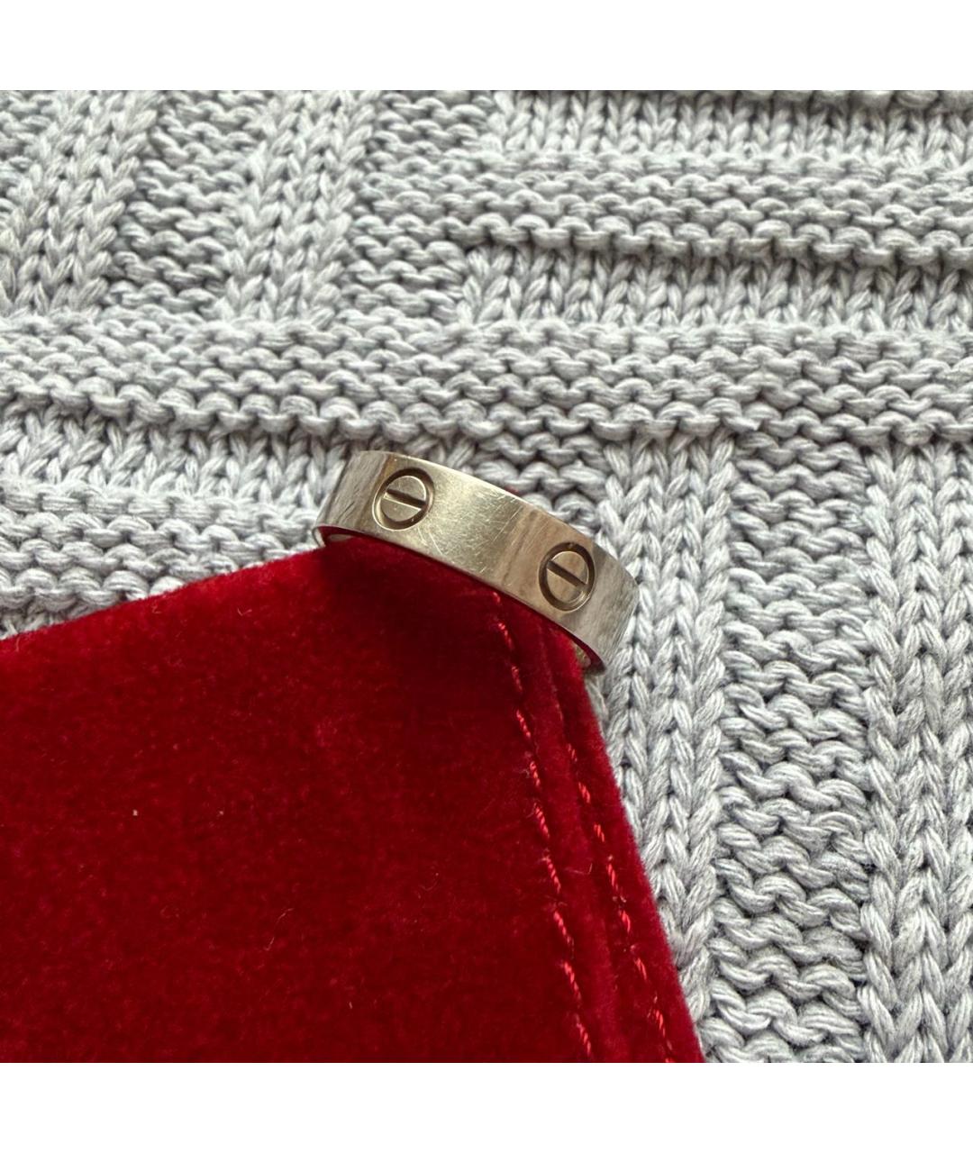 CARTIER Серебряное кольцо из белого золота, фото 2