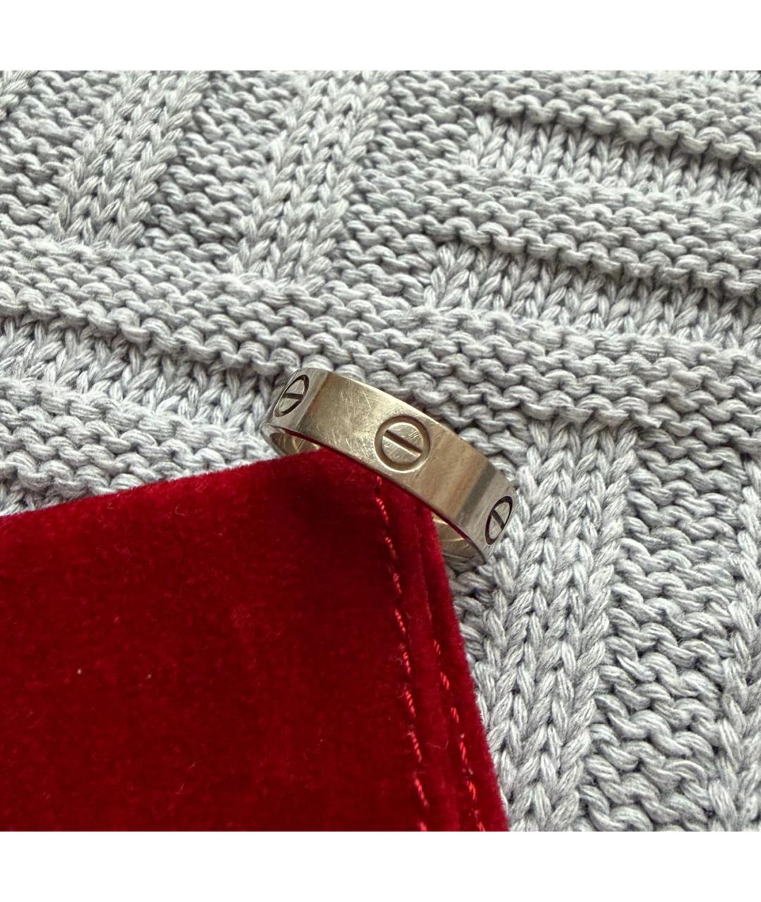 CARTIER Серебряное кольцо из белого золота, фото 3