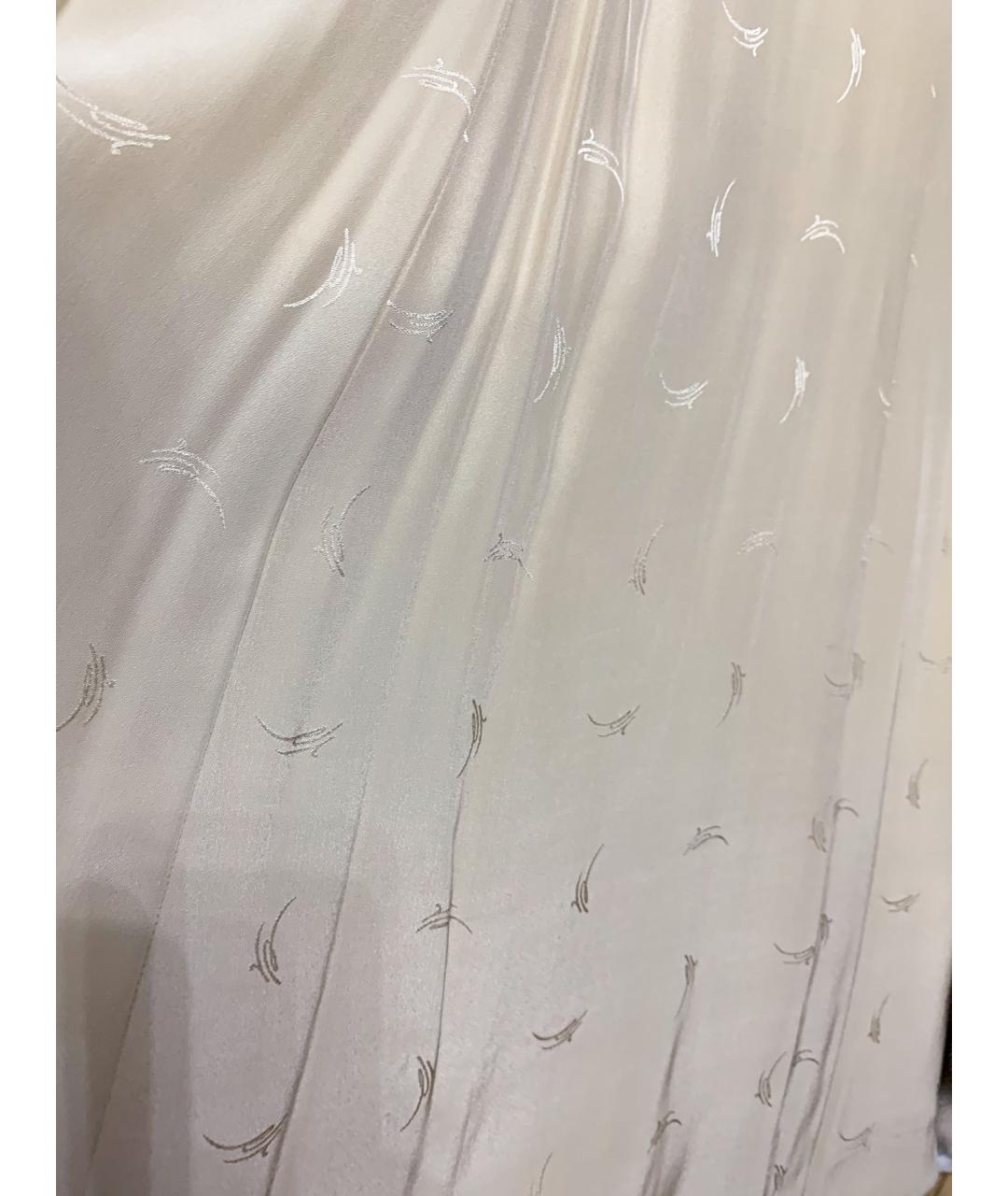 VINICIO PAJARO Бежевая меховая шуба, фото 4