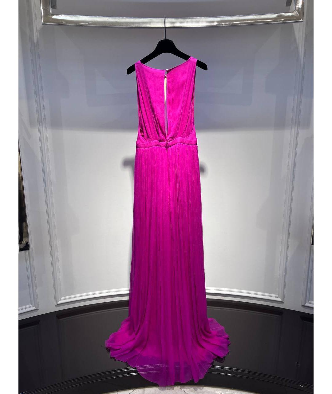 NO. 21 Фуксия синтетическое вечернее платье, фото 3