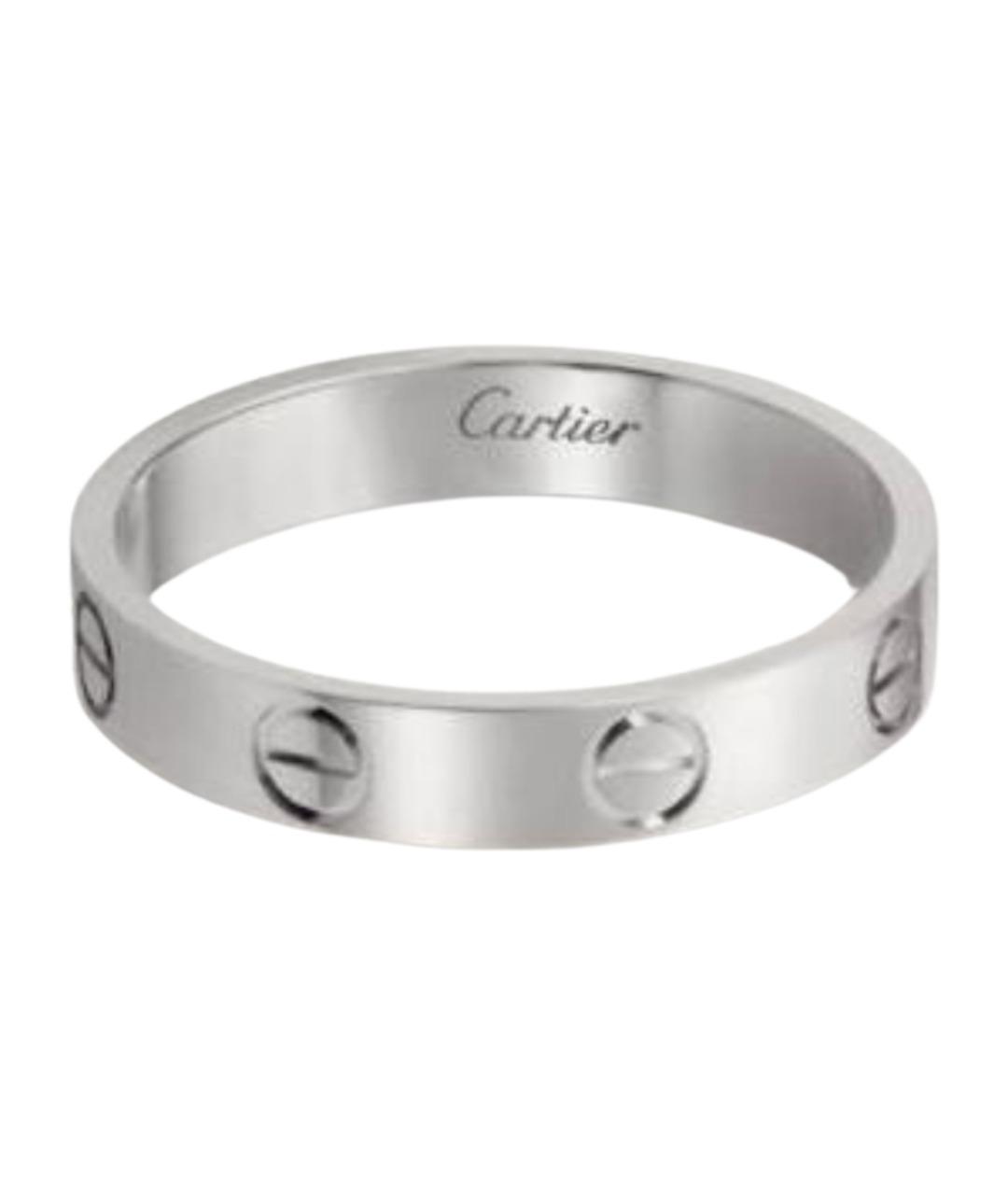 CARTIER Серебряное кольцо из белого золота, фото 1
