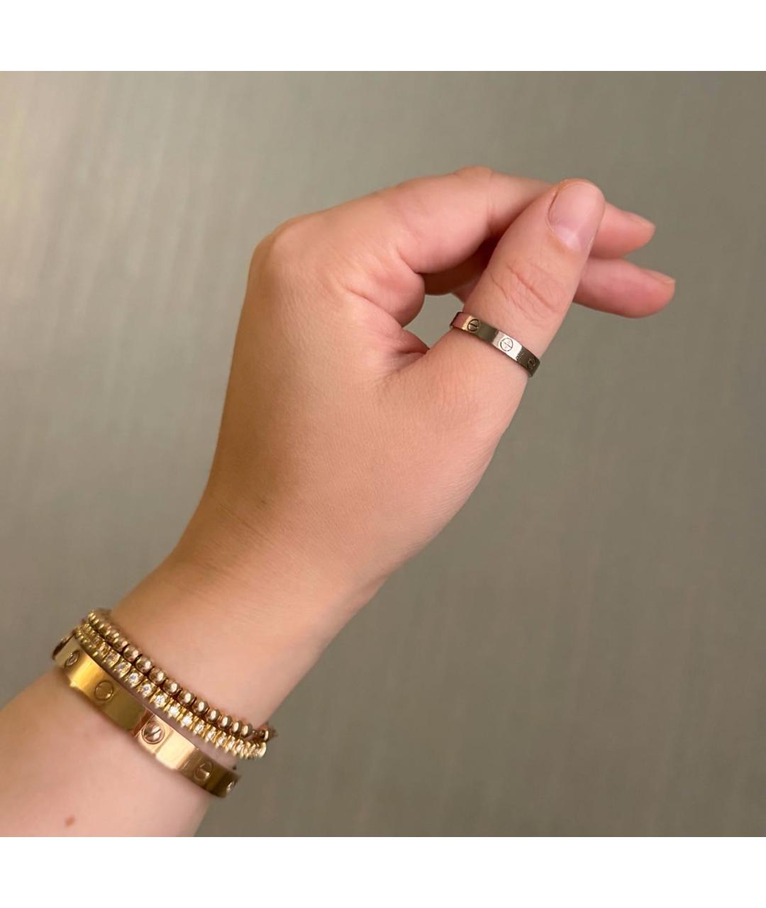 CARTIER Серебряное кольцо из белого золота, фото 8