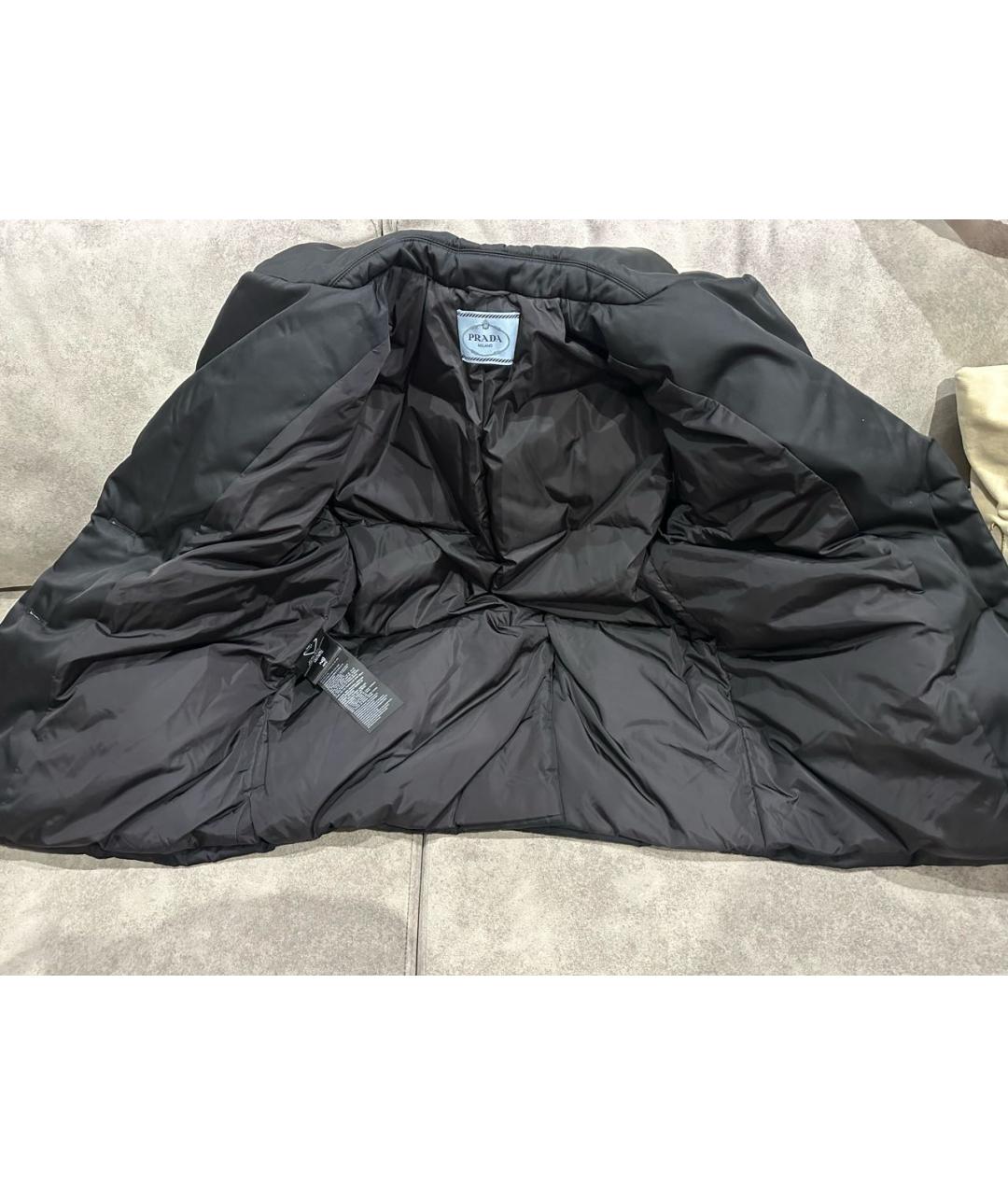 PRADA Черный пуховик, фото 6