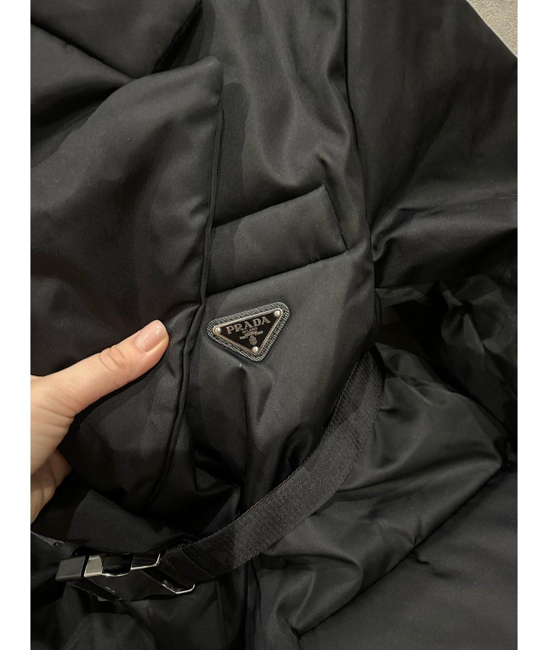 PRADA Черный пуховик, фото 2
