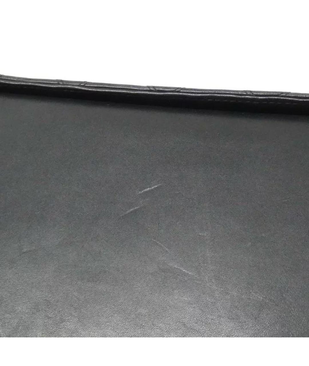 CHANEL Черная кожаная сумка через плечо, фото 3