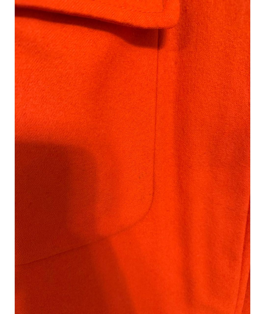 PRADA Оранжевое шерстяное пальто, фото 7