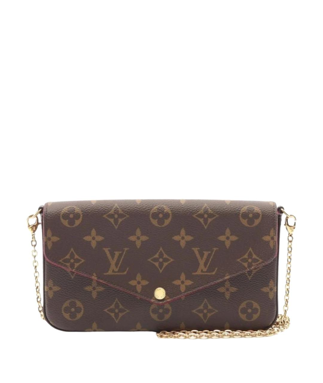 LOUIS VUITTON Коричневая сумка через плечо, фото 9