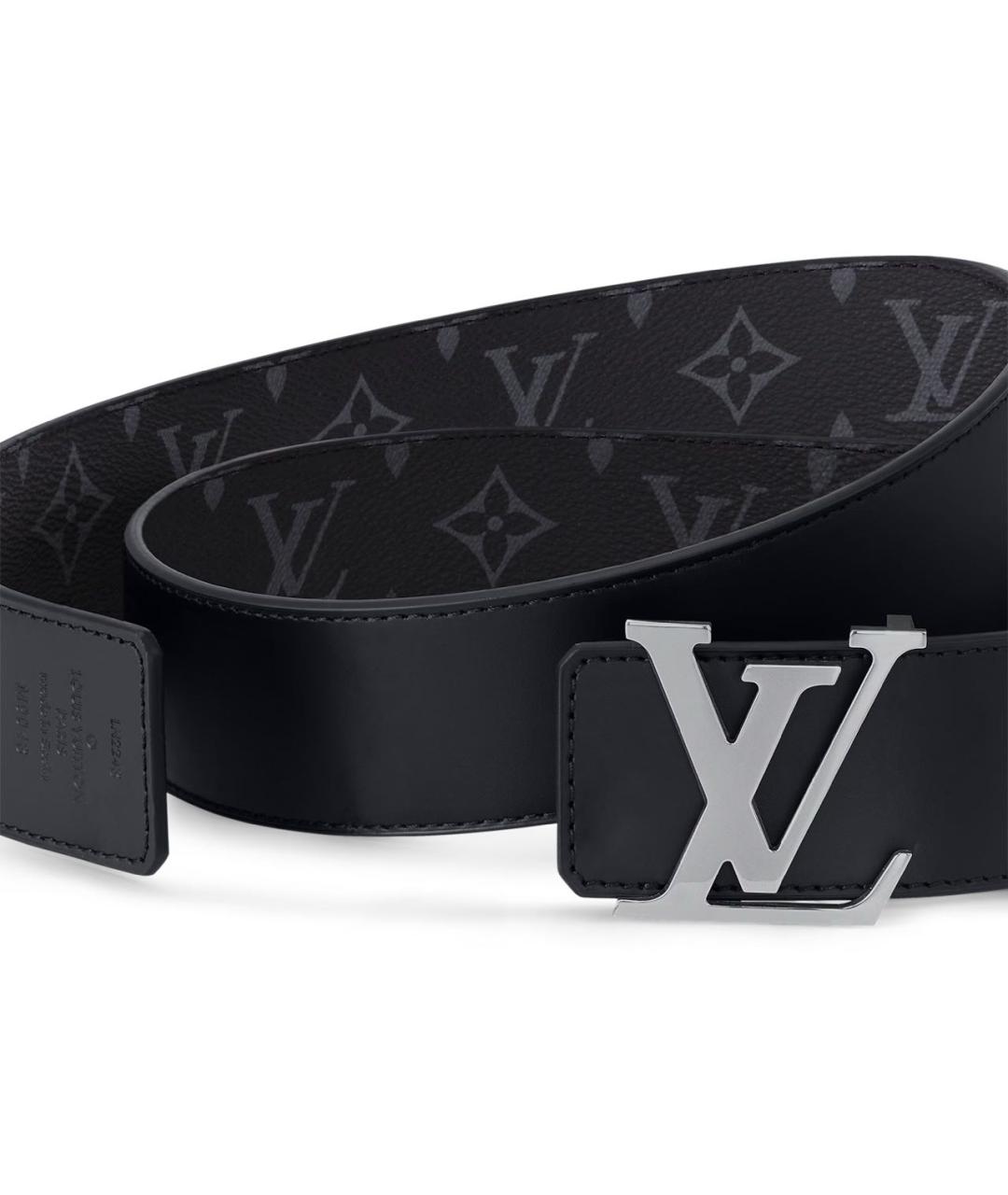 LOUIS VUITTON Черный ремень, фото 3