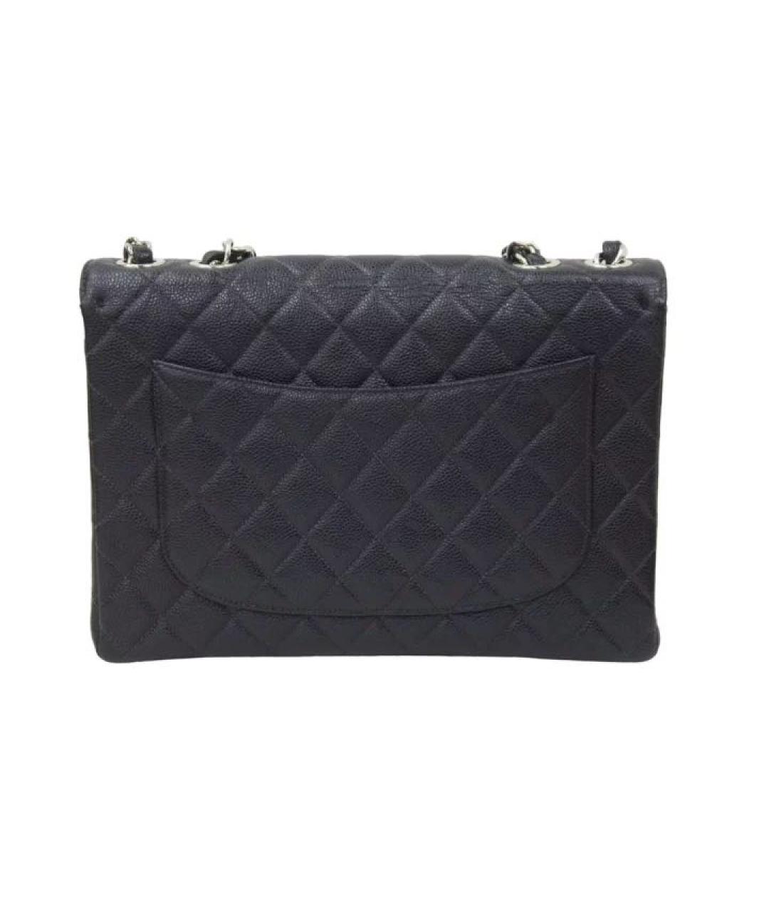 CHANEL Черная кожаная сумка через плечо, фото 3