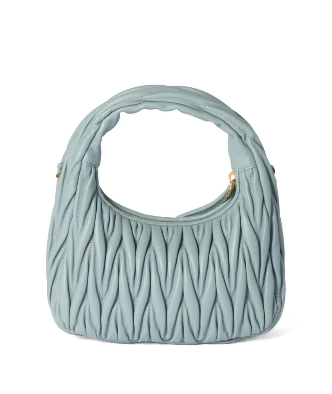 MIU MIU Кожаная сумка через плечо, фото 5