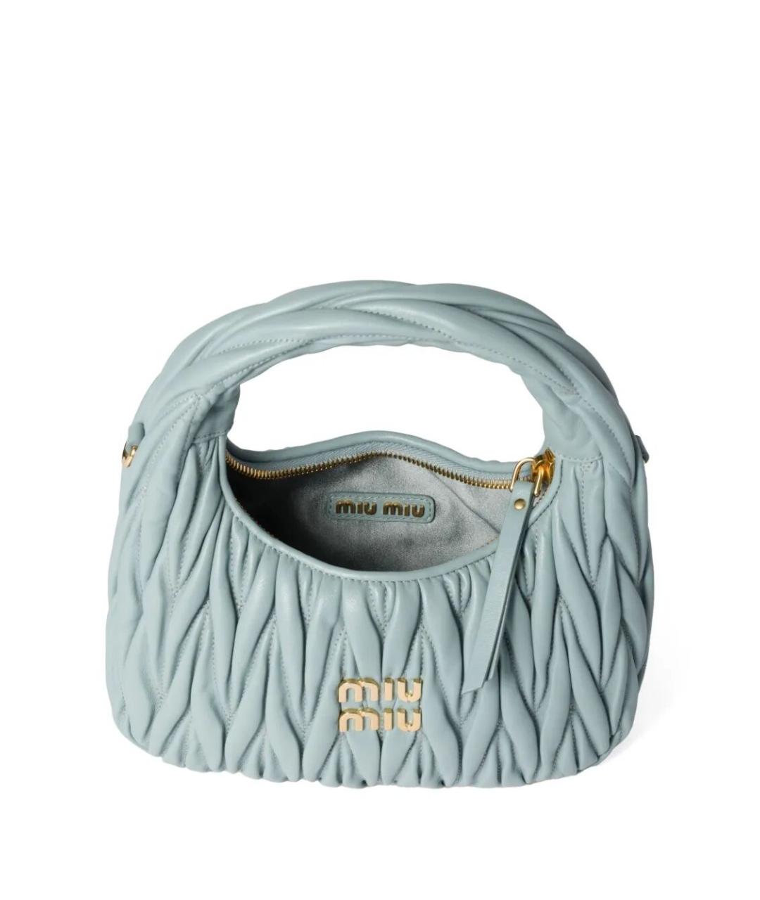 MIU MIU Кожаная сумка через плечо, фото 6