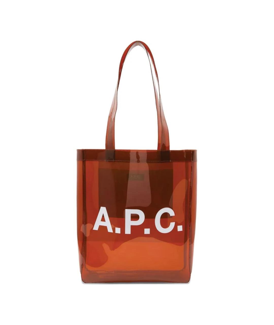 A.P.C. Коричневая сумка через плечо из искусственной кожи, фото 1