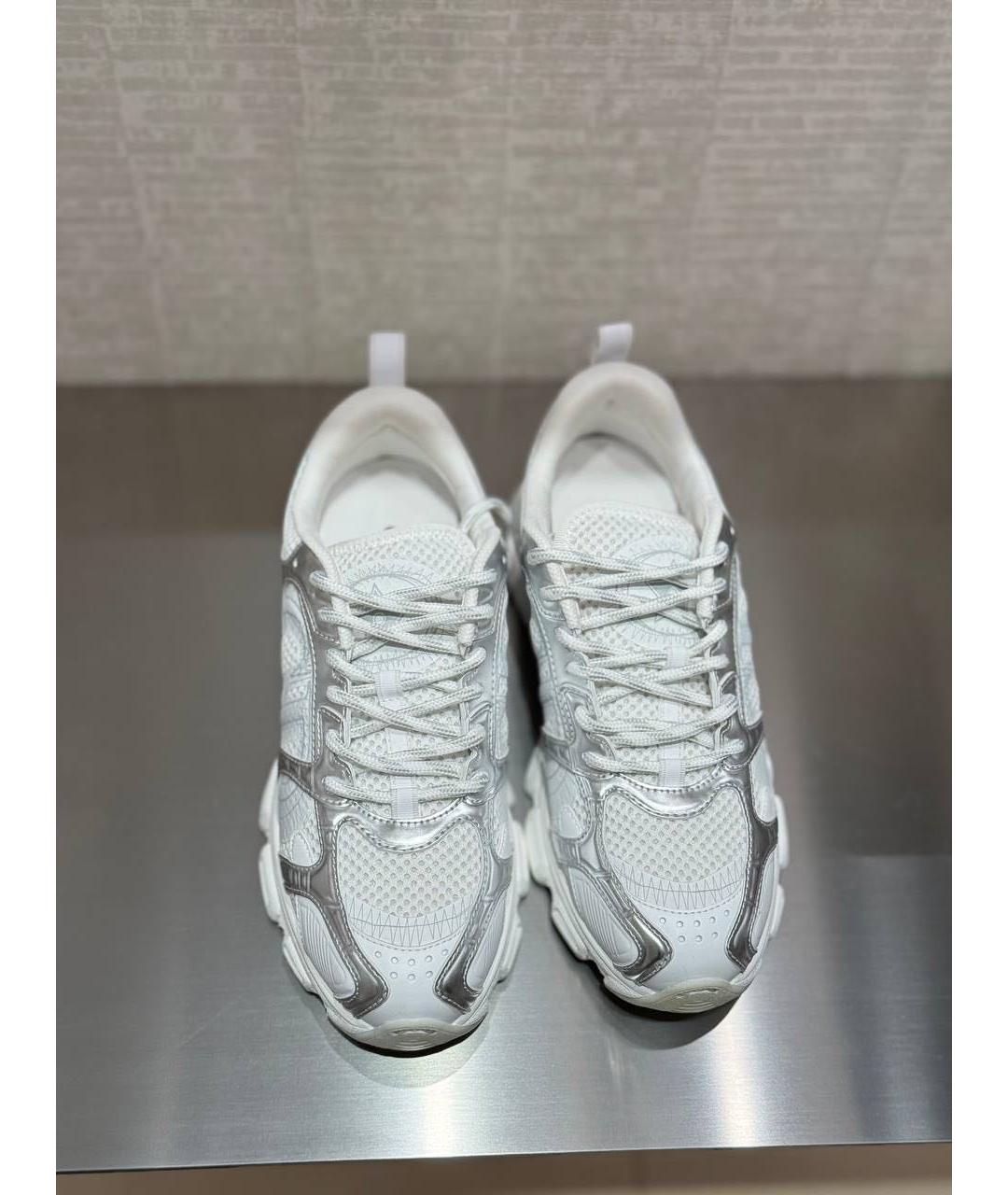 CHRISTIAN DIOR Белые текстильные кроссовки, фото 2