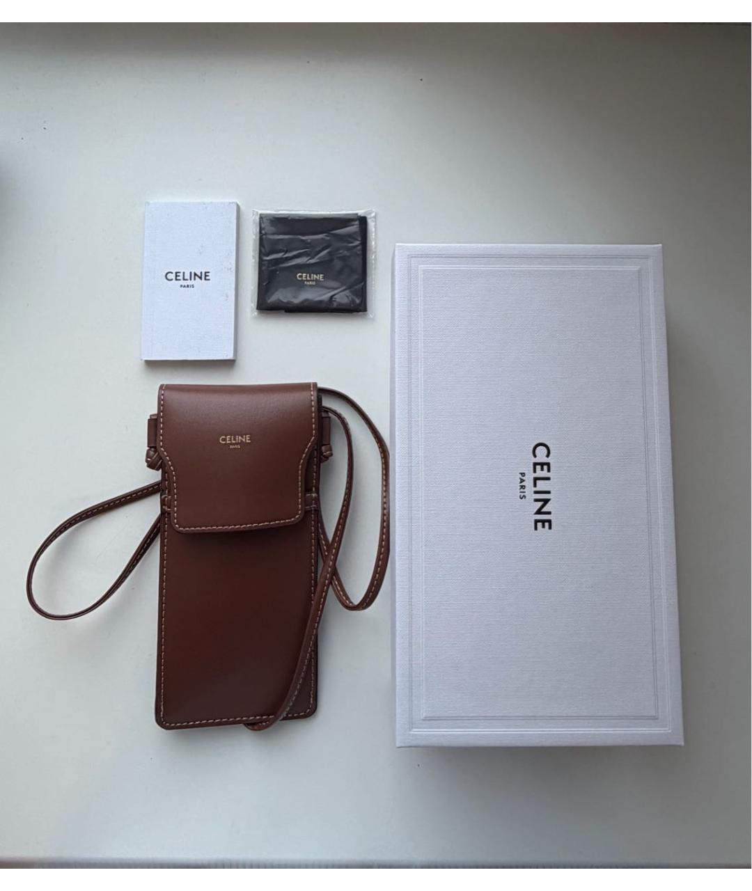 CELINE Серебряные металлические солнцезащитные очки, фото 4