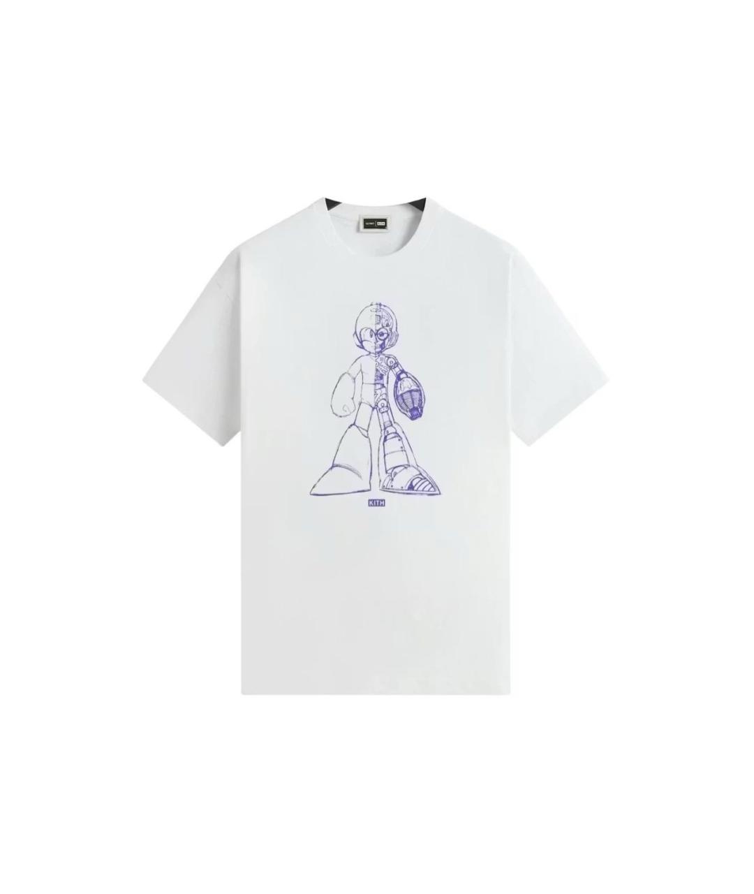 KITH Белая хлопковая футболка, фото 1
