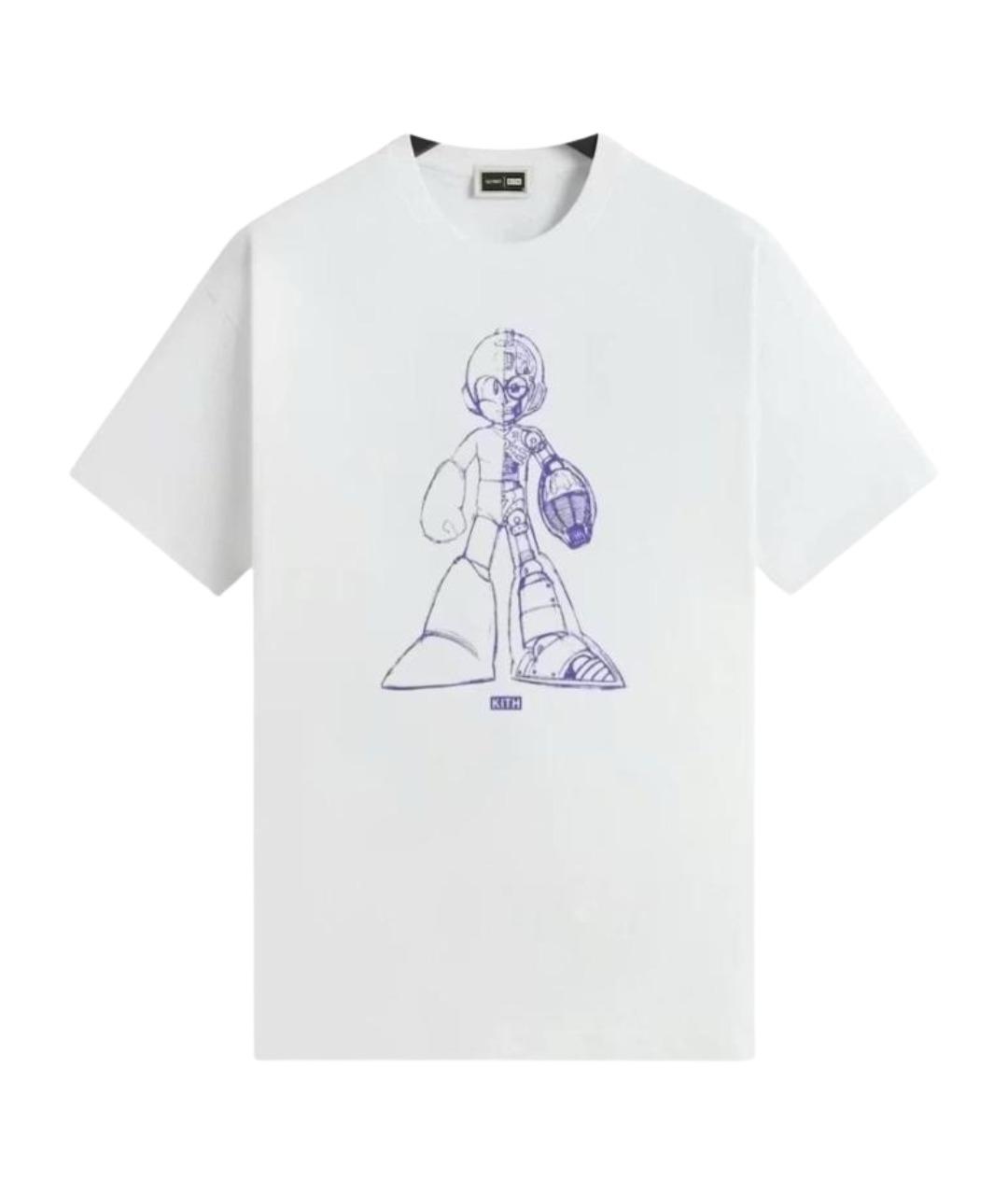 KITH Белая хлопковая футболка, фото 1