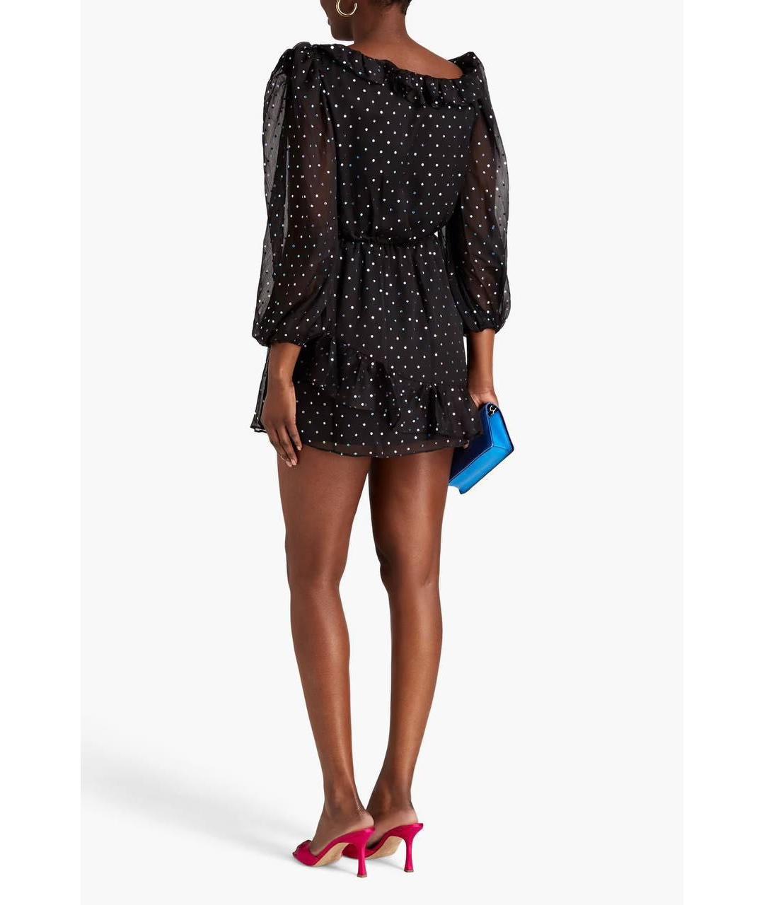 ELLIATT Черное коктейльное платье, фото 4