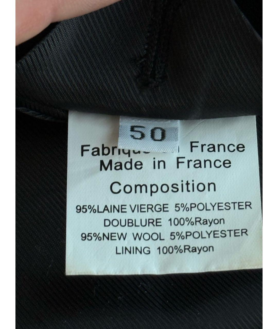 BALMAIN Черный шерстяной пиджак, фото 6