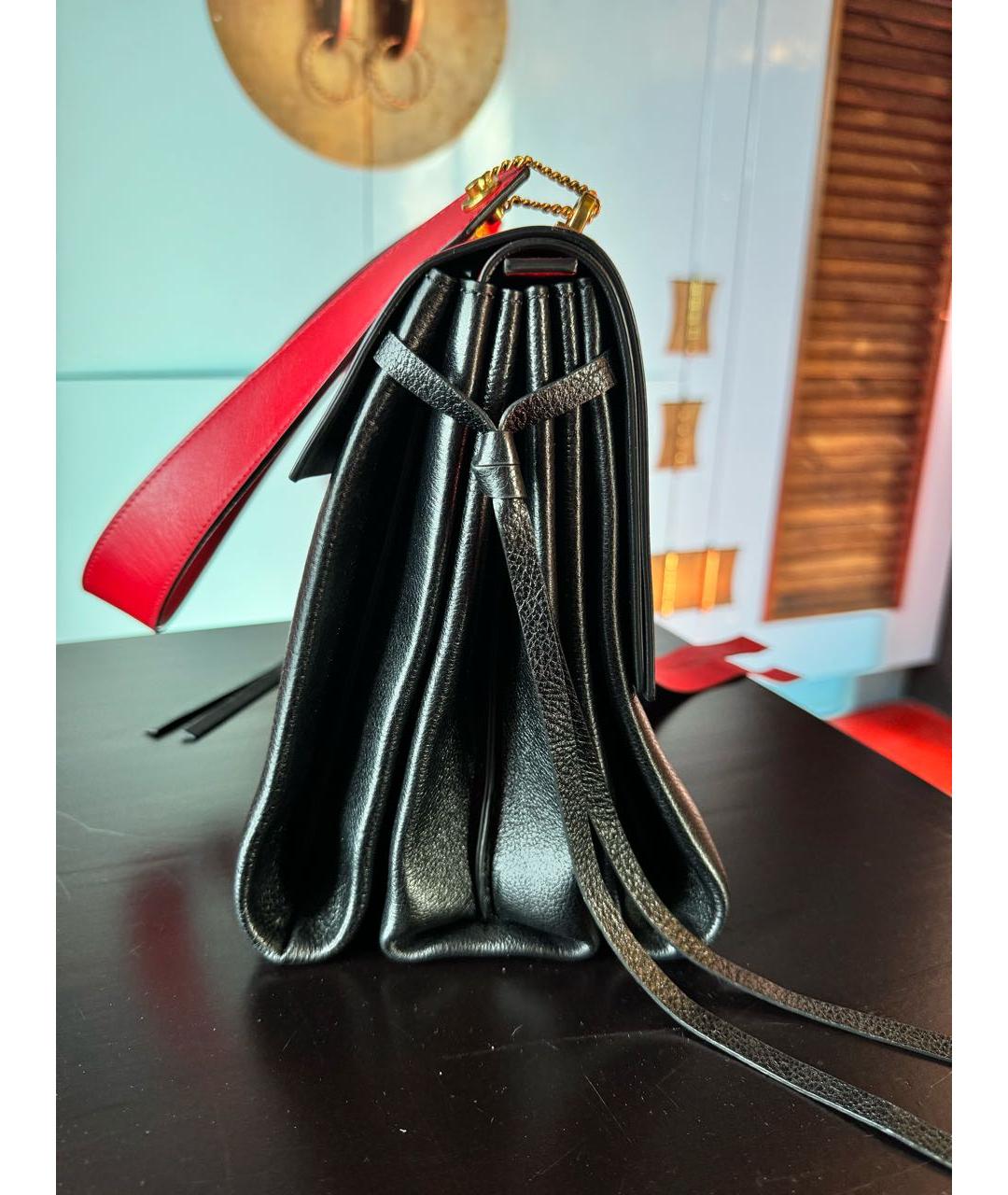 VALENTINO Мульти кожаная сумка с короткими ручками, фото 5