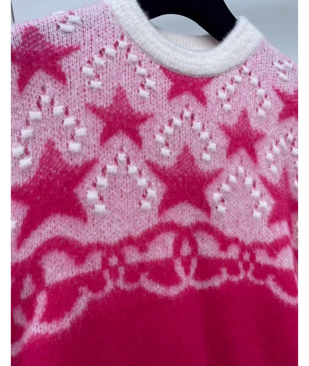 CHANEL Розовый джемпер / свитер, фото 2