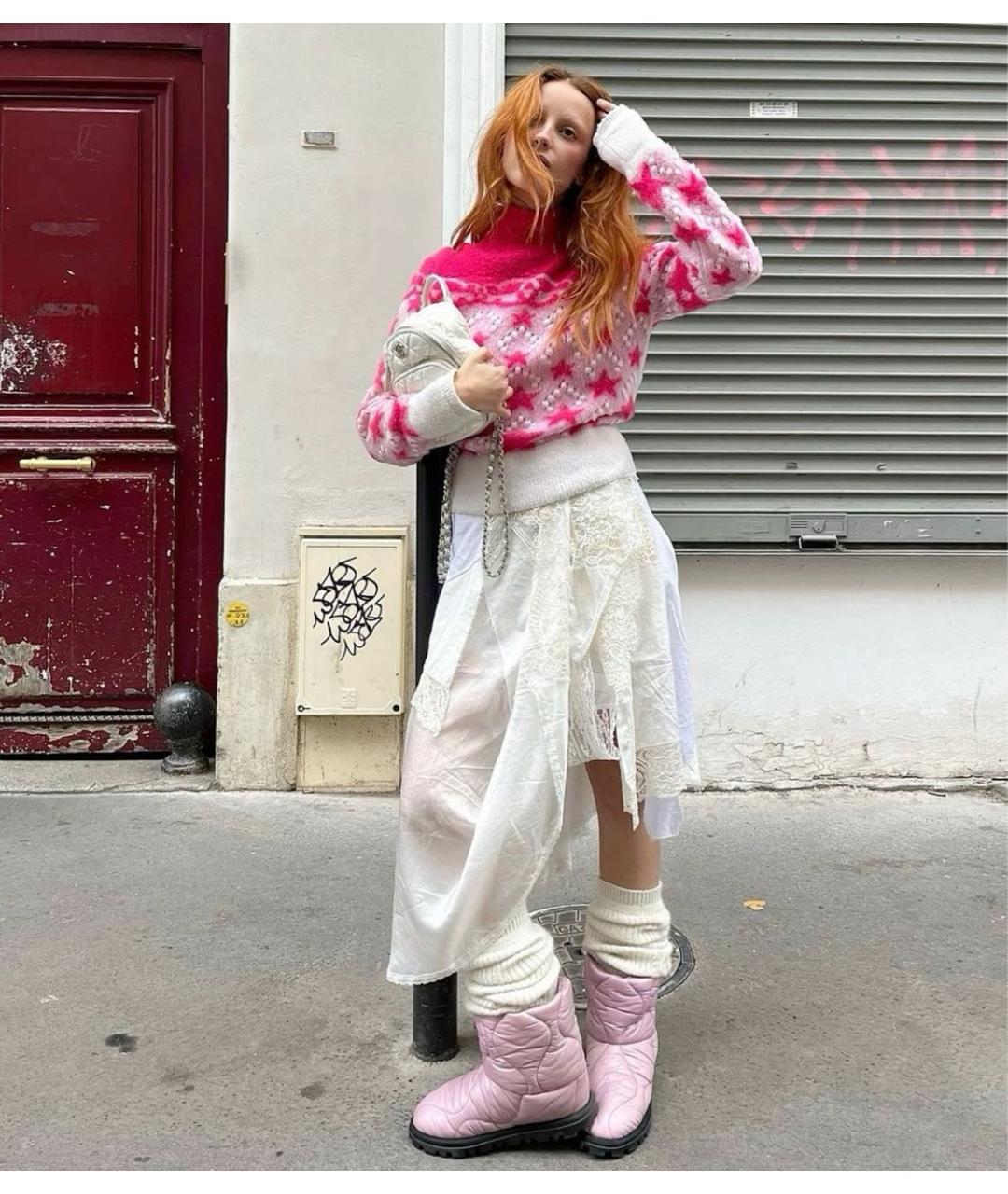 CHANEL Розовый джемпер / свитер, фото 8