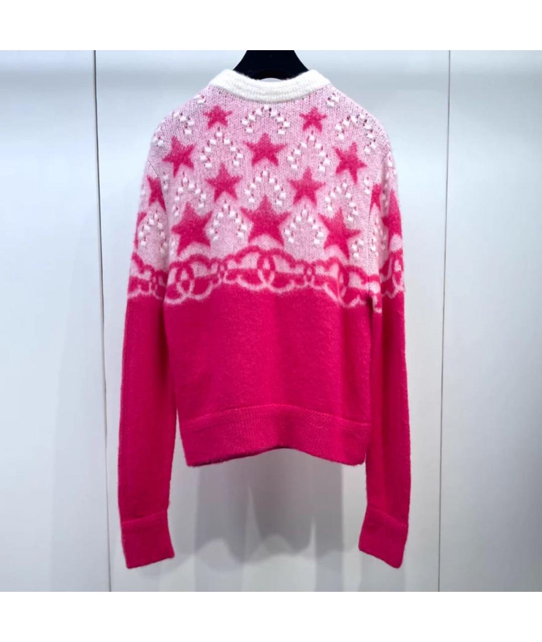 CHANEL Розовый джемпер / свитер, фото 9