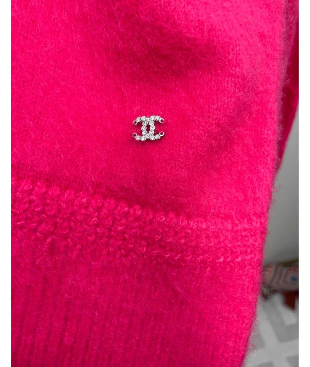 CHANEL Розовый джемпер / свитер, фото 3