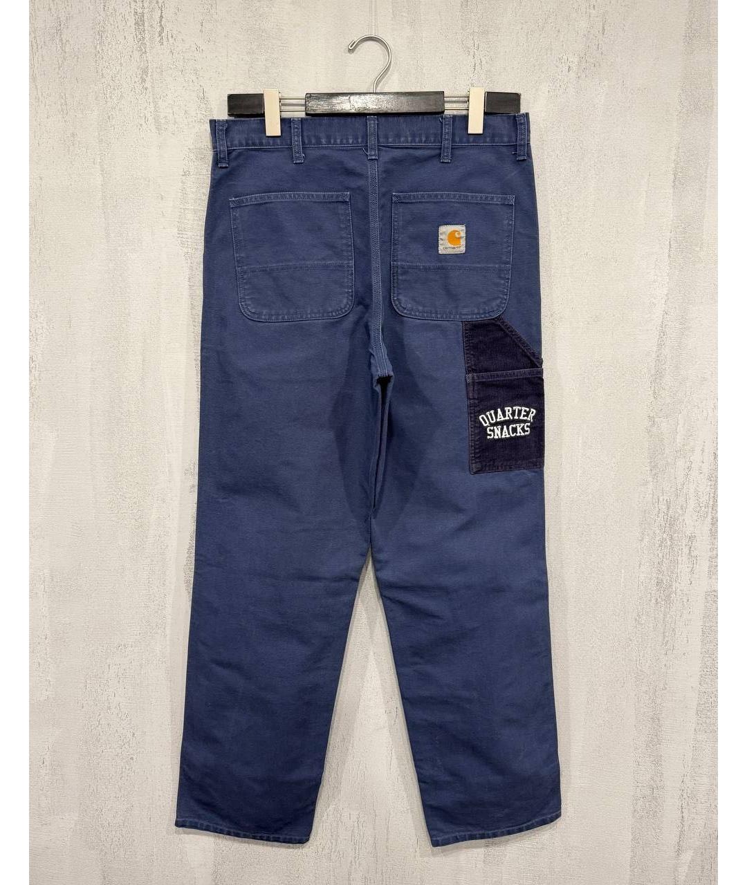 CARHARTT WIP Синие повседневные брюки, фото 2