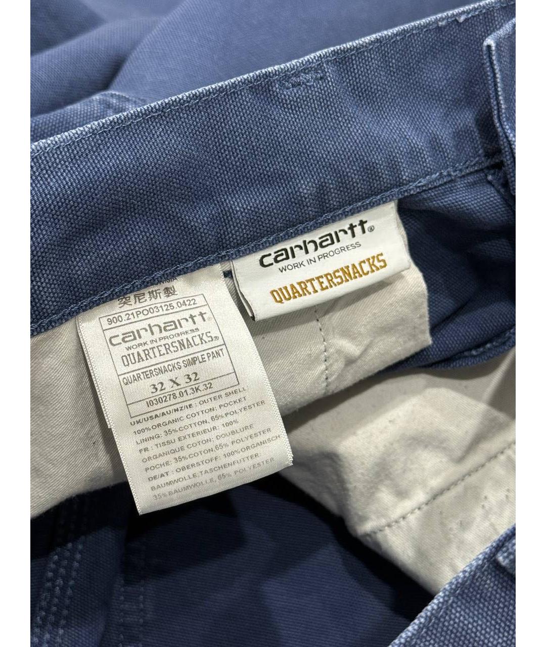 CARHARTT WIP Синие повседневные брюки, фото 5