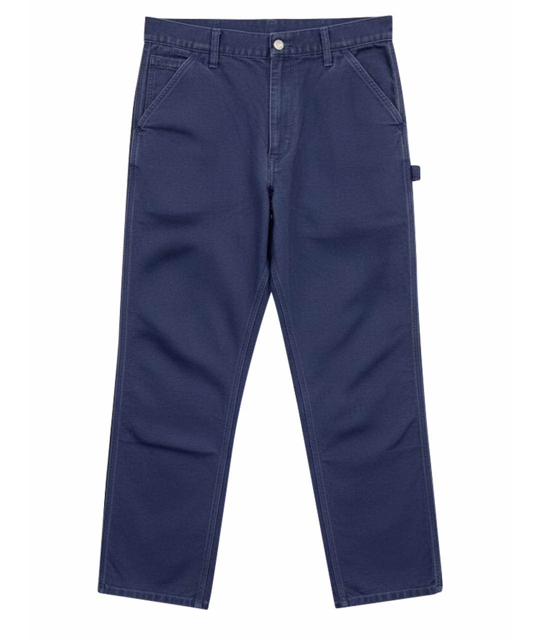 CARHARTT WIP Синие повседневные брюки, фото 1