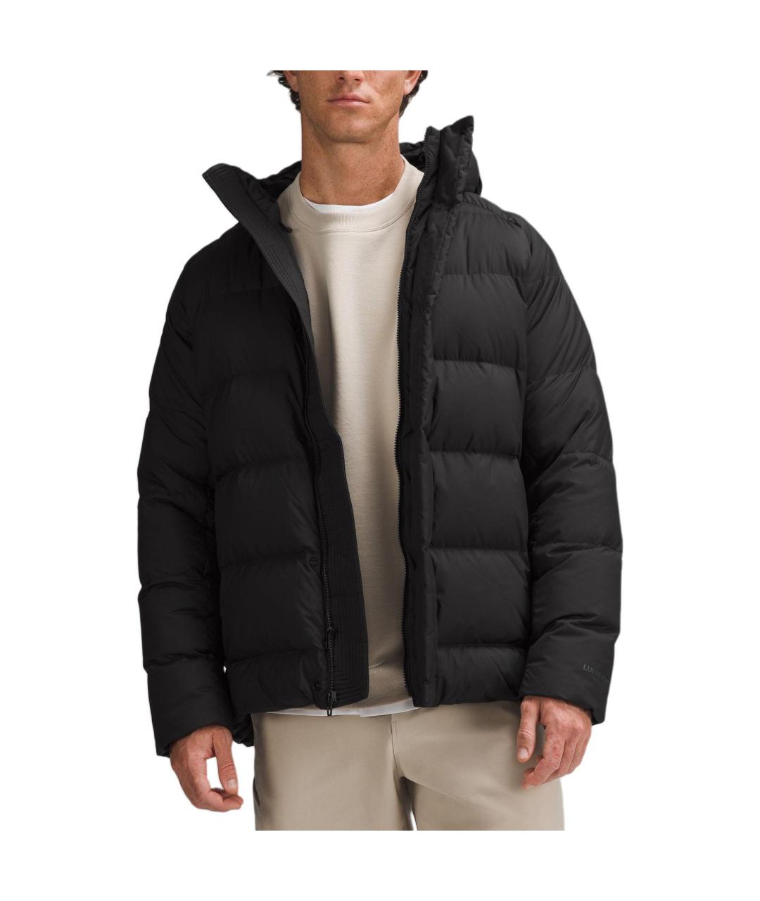 Lululemon Черный пуховик, фото 4