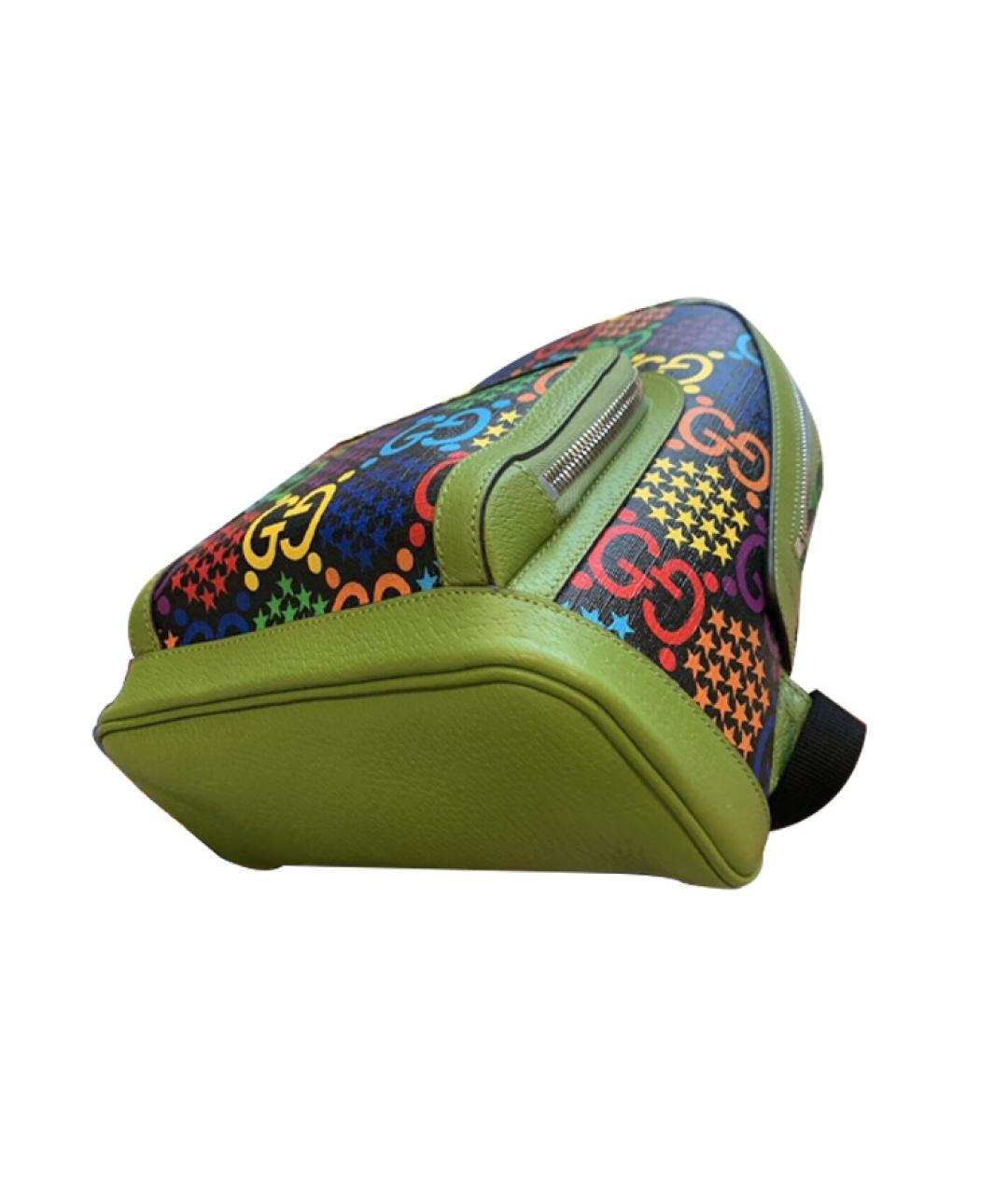 GUCCI Мульти кожаный рюкзак, фото 3