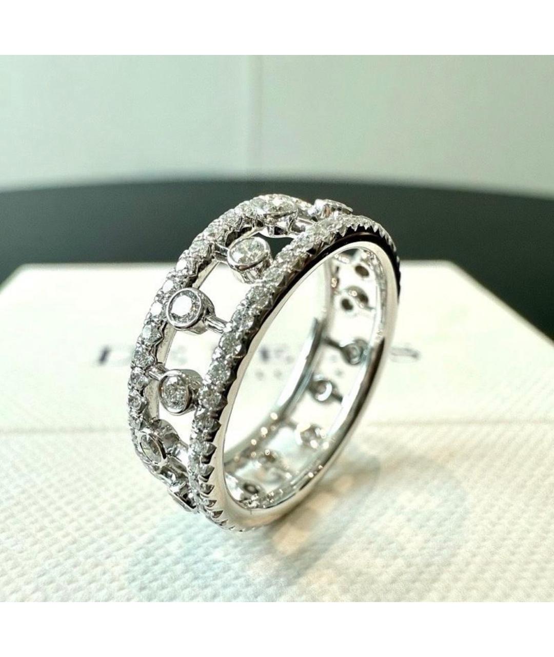 DE BEERS Серебряное кольцо из белого золота, фото 3