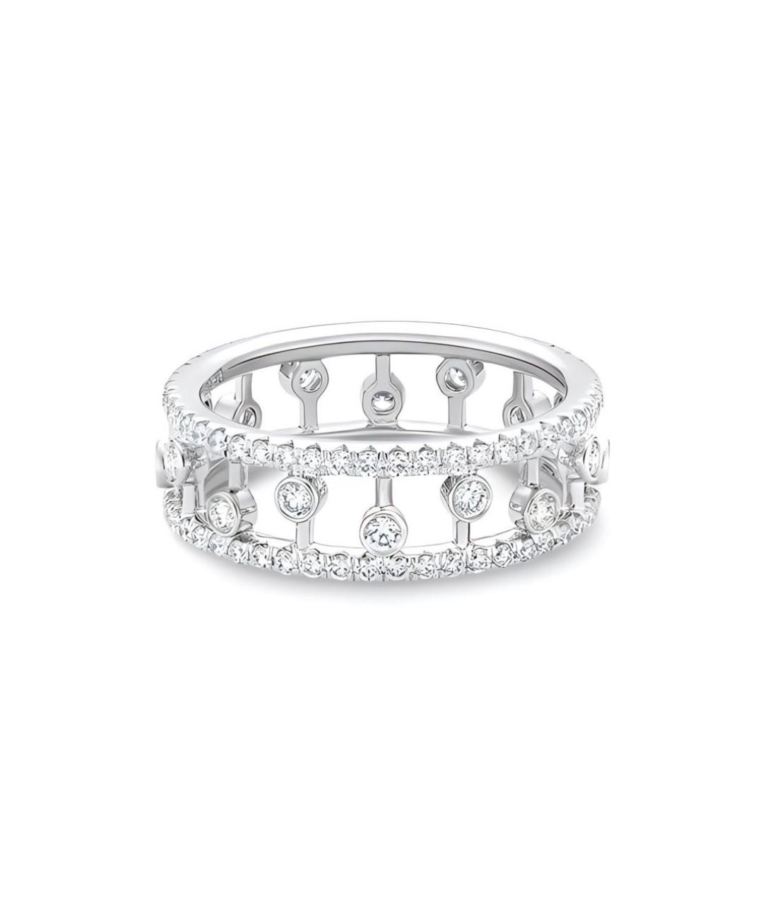 DE BEERS Серебряное кольцо из белого золота, фото 1
