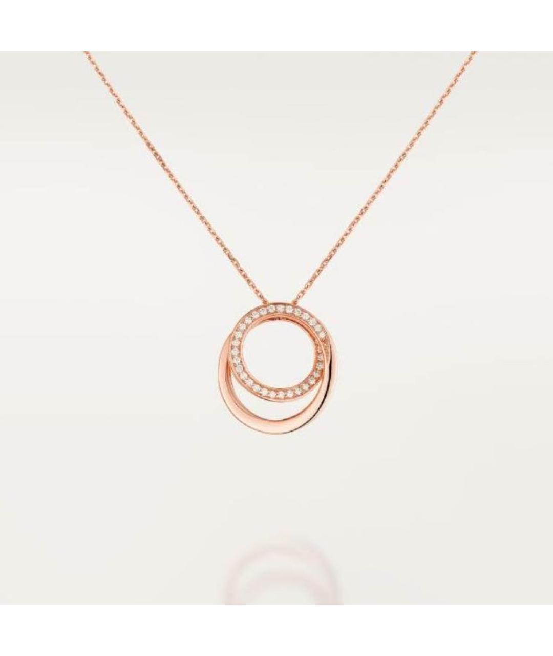 CARTIER Розовое колье из розового золота, фото 9