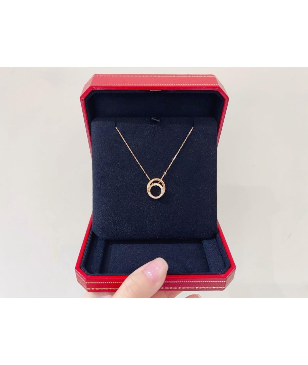 CARTIER Розовое колье из розового золота, фото 2