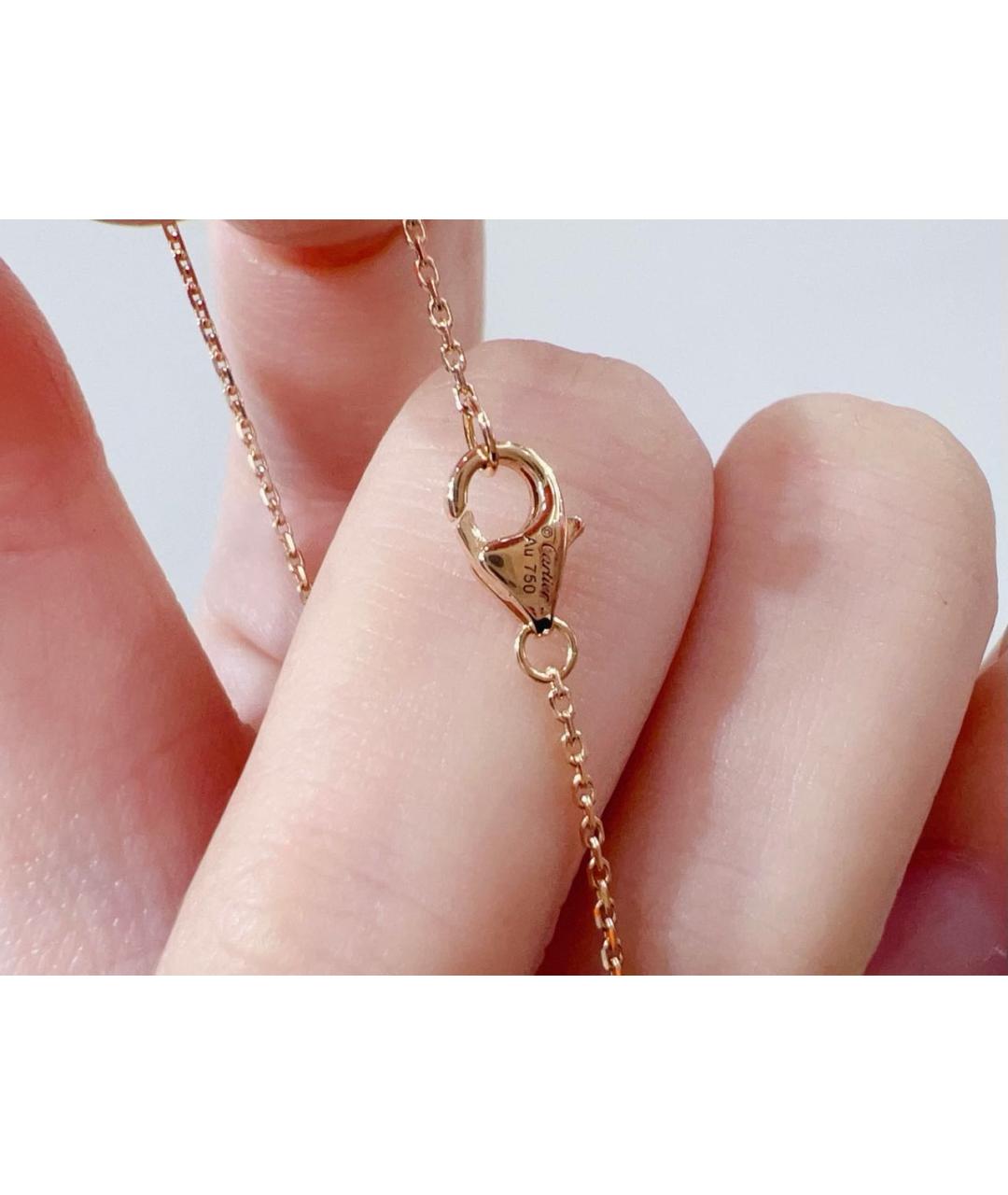 CARTIER Розовое колье из розового золота, фото 7
