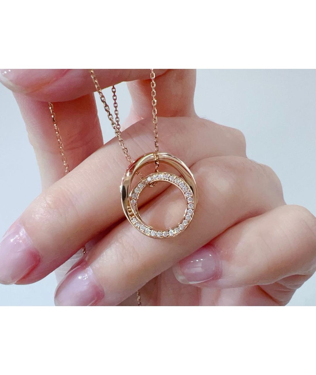 CARTIER Розовое колье из розового золота, фото 4